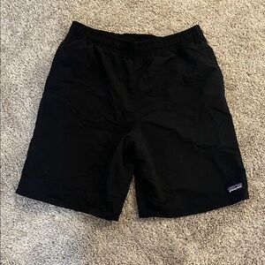 Patagonia Kid's XL (14) Black Swim Shorts